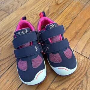 PLAE Kids Sneakers - Navy and Pink